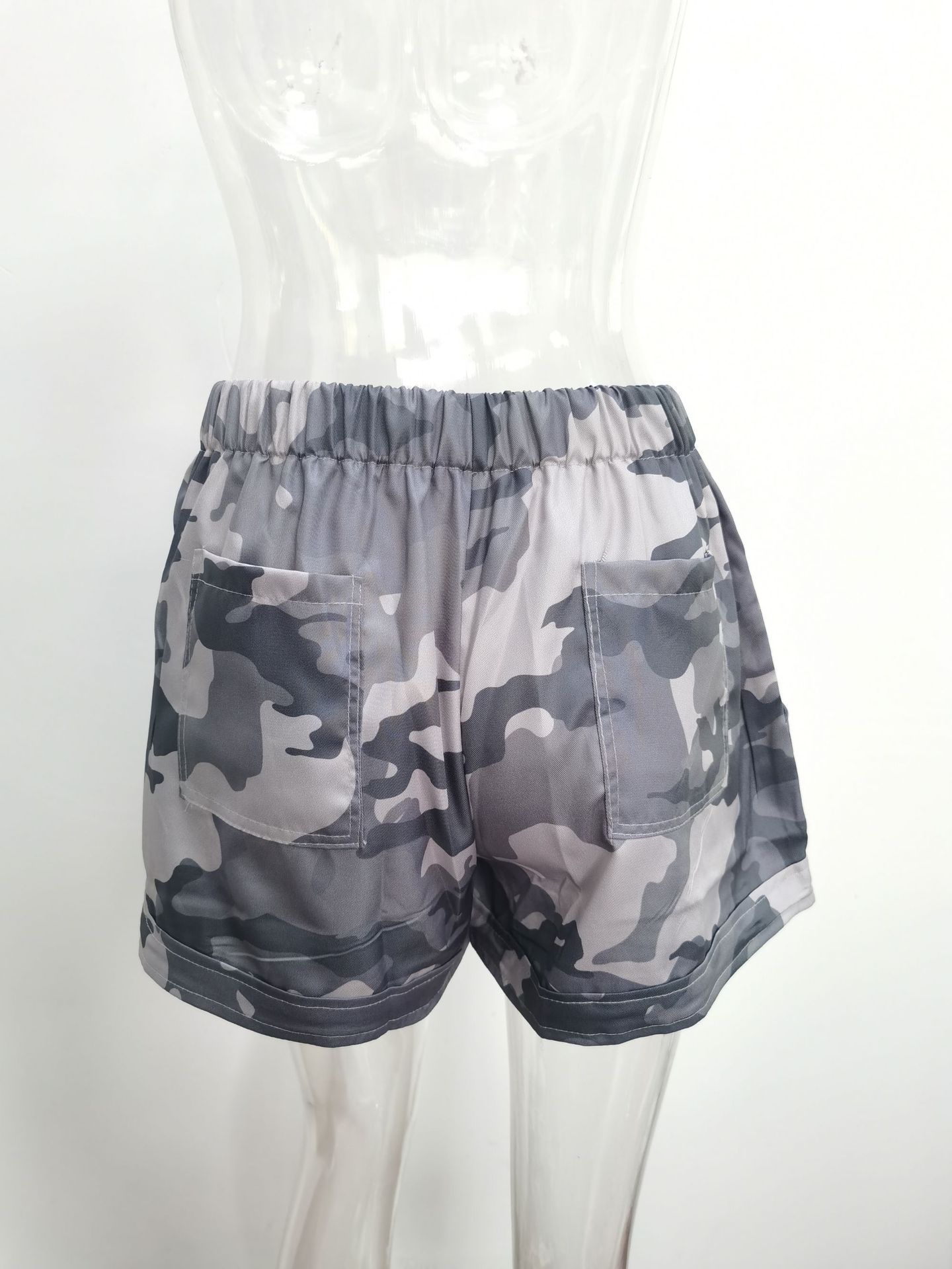 Women's High Waist Drawstring Wide Leg Woven Shorts