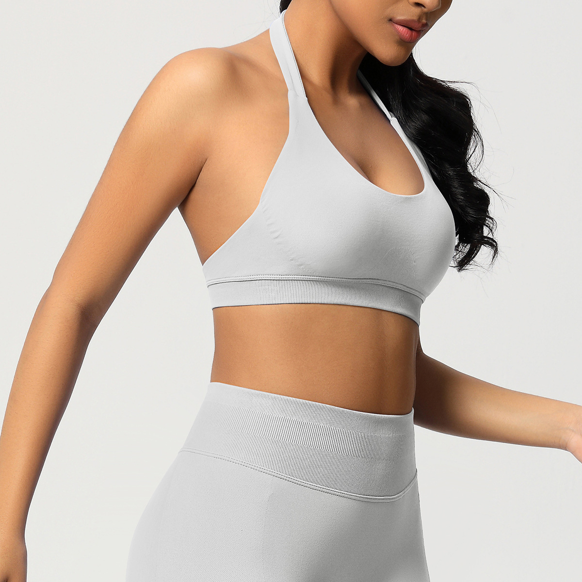 Women's Seamless Sports Bra and Leggings Set