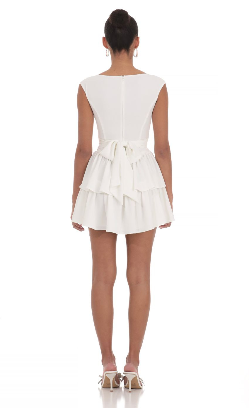 Women's Square Neck Sleeveless Smocked Mini Dress