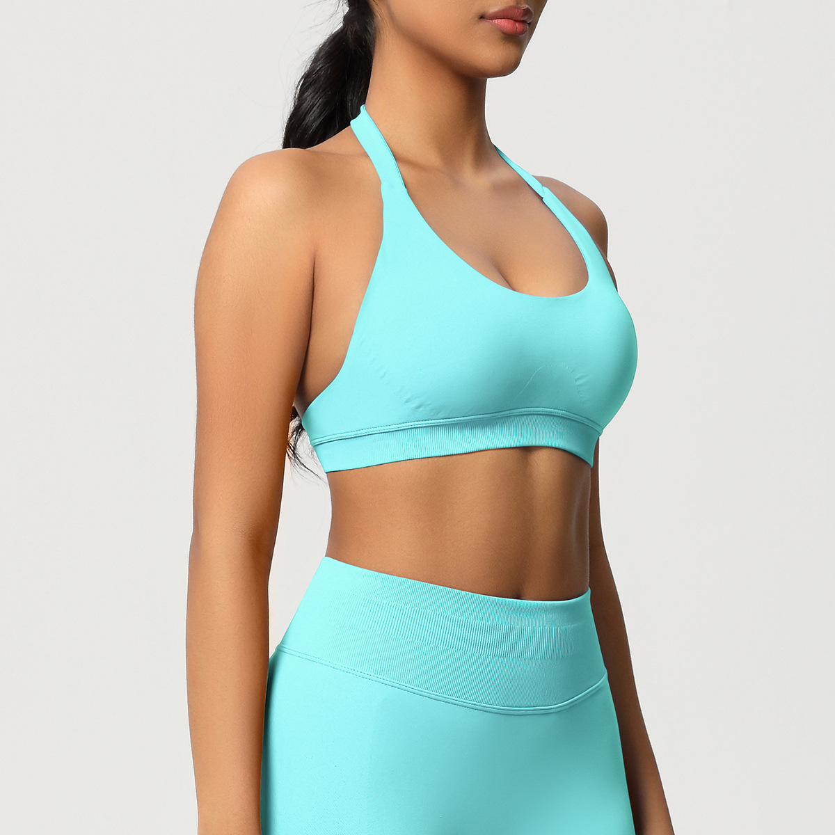 Women's Seamless Sports Bra and Leggings Set
