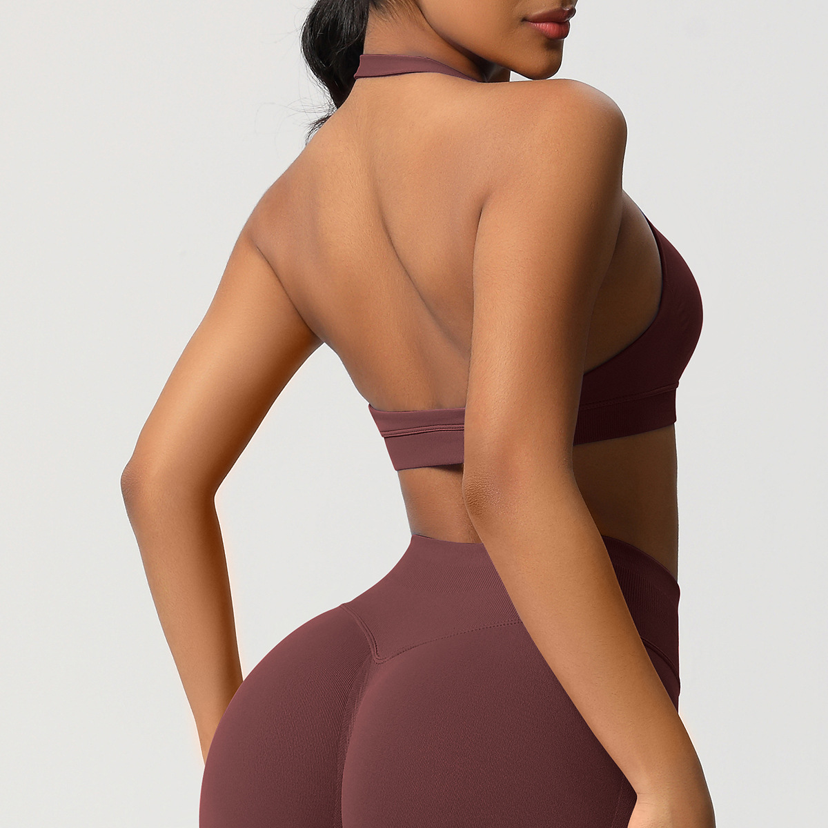 Women's Seamless Sports Bra and Leggings Set