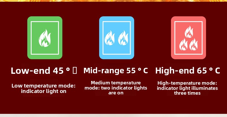 Rechargeable Electric Heated Socks with 3.7V Battery and 3 Heat Levels