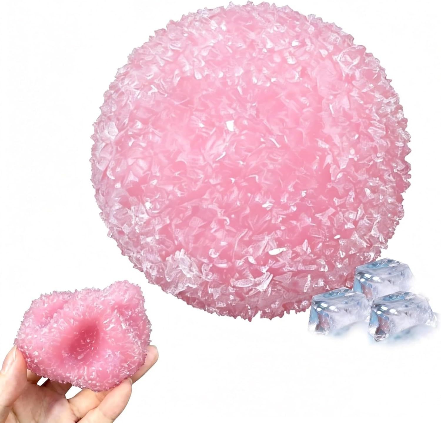 Crunchy Squishy Textured Stress Ball Fidget Toy