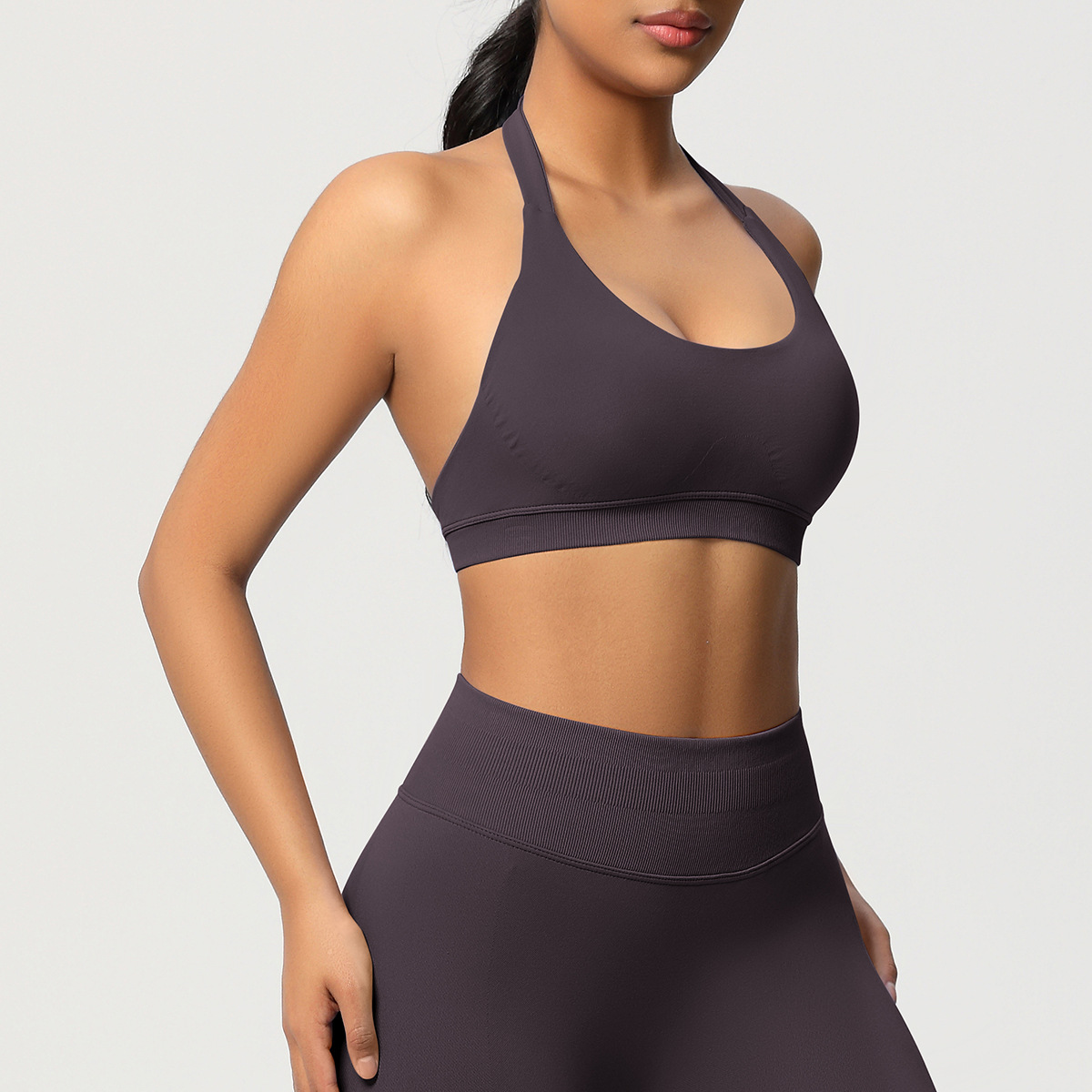 Women's Seamless Sports Bra and Leggings Set