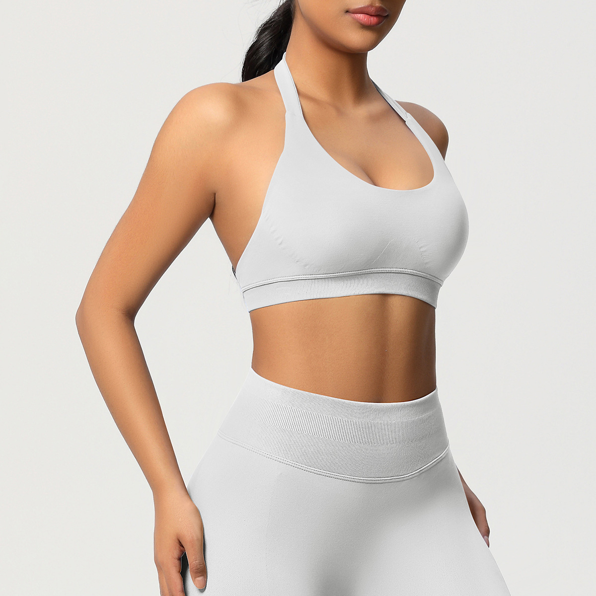 Women's Seamless Sports Bra and Leggings Set