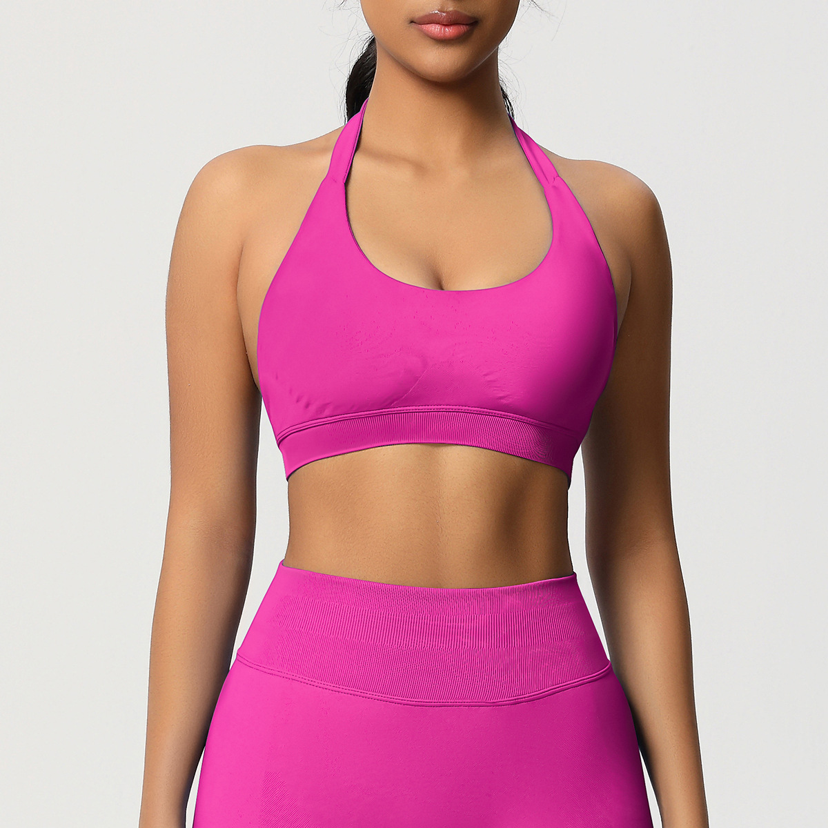 Women's Seamless Sports Bra and Leggings Set