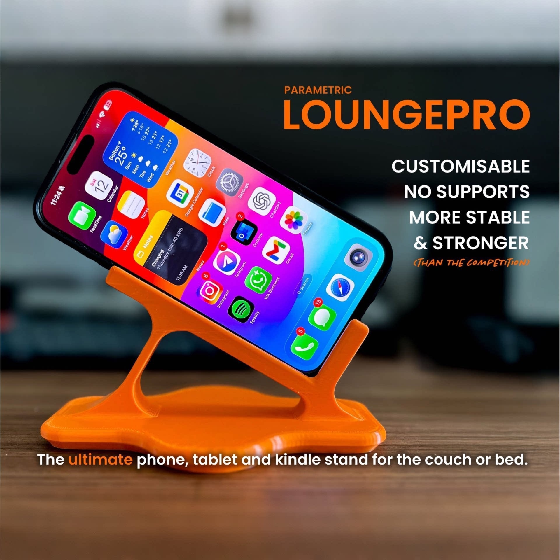Nordic Style Anti-Shake Desktop Phone Holder