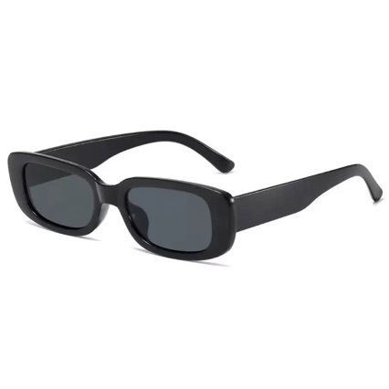Candy-Colored Rectangular Gradient Sunglasses