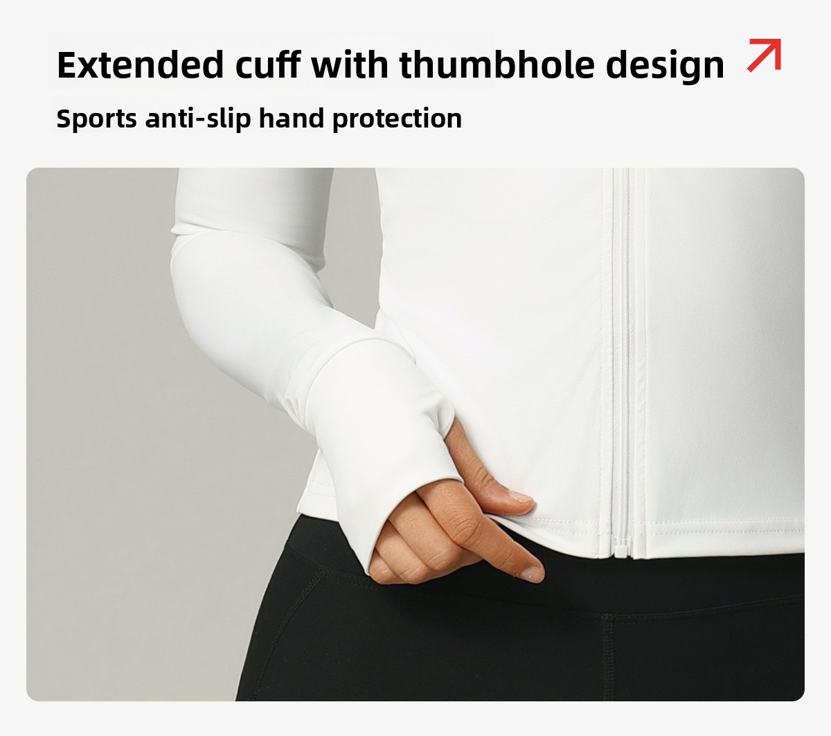 Women's Quick-Dry Slim-Fit Long Sleeve Sports Jacket