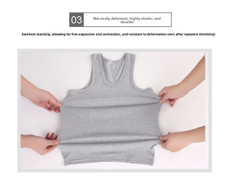 Summer men's cotton t-shirt