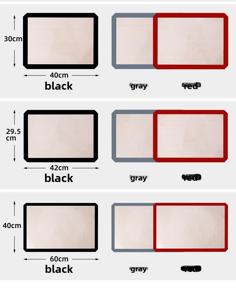 Silicone fiber oven pad