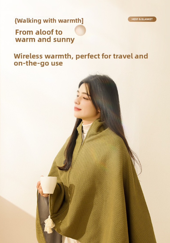Electric Heating Shawl Blanket