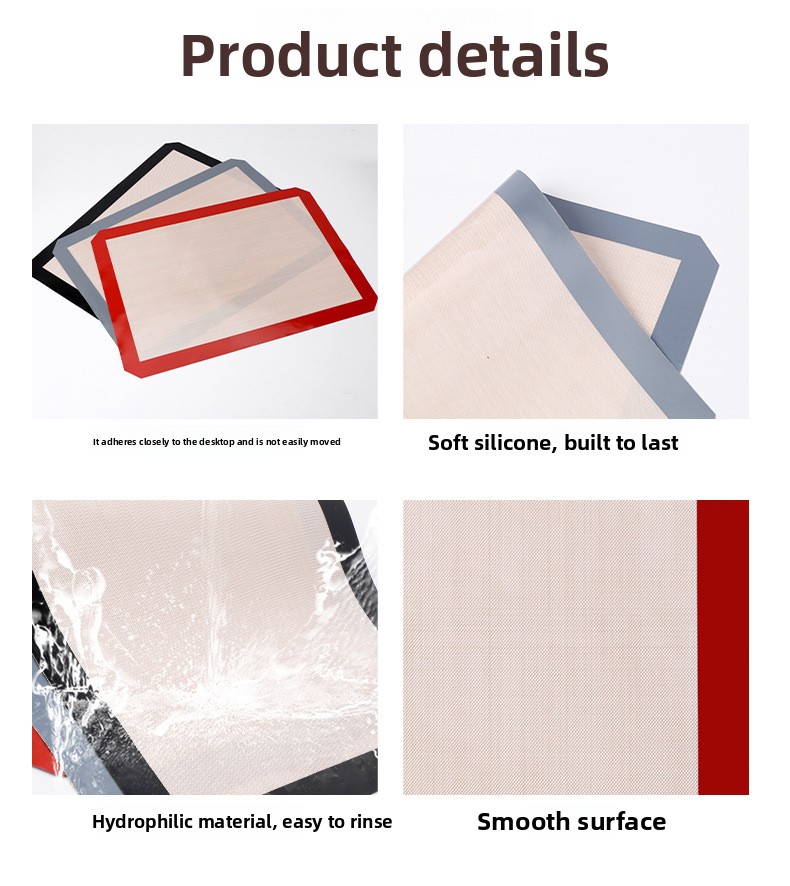 Silicone fiber oven pad