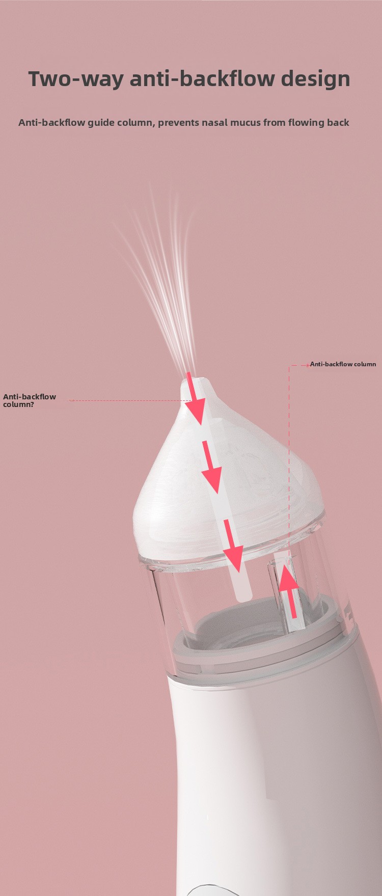 Baby nasal aspirator