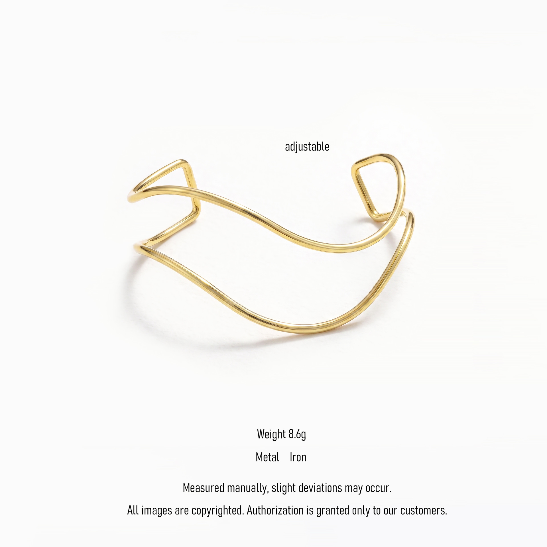 Women's Snake Shape Open Cuff Arm Bracelet Fashion Arm Ring Jewelry
