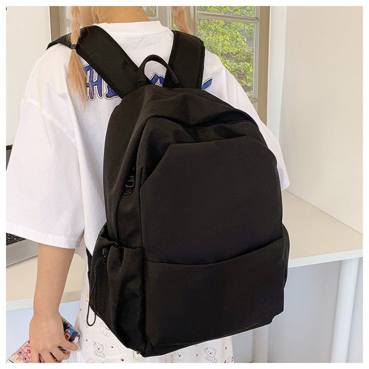 Lightweight Nylon Backpack Large Capacity School Travel Bag