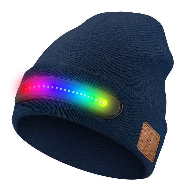 LED Bluetooth Music Light Up Knitted Hat Rechargeable