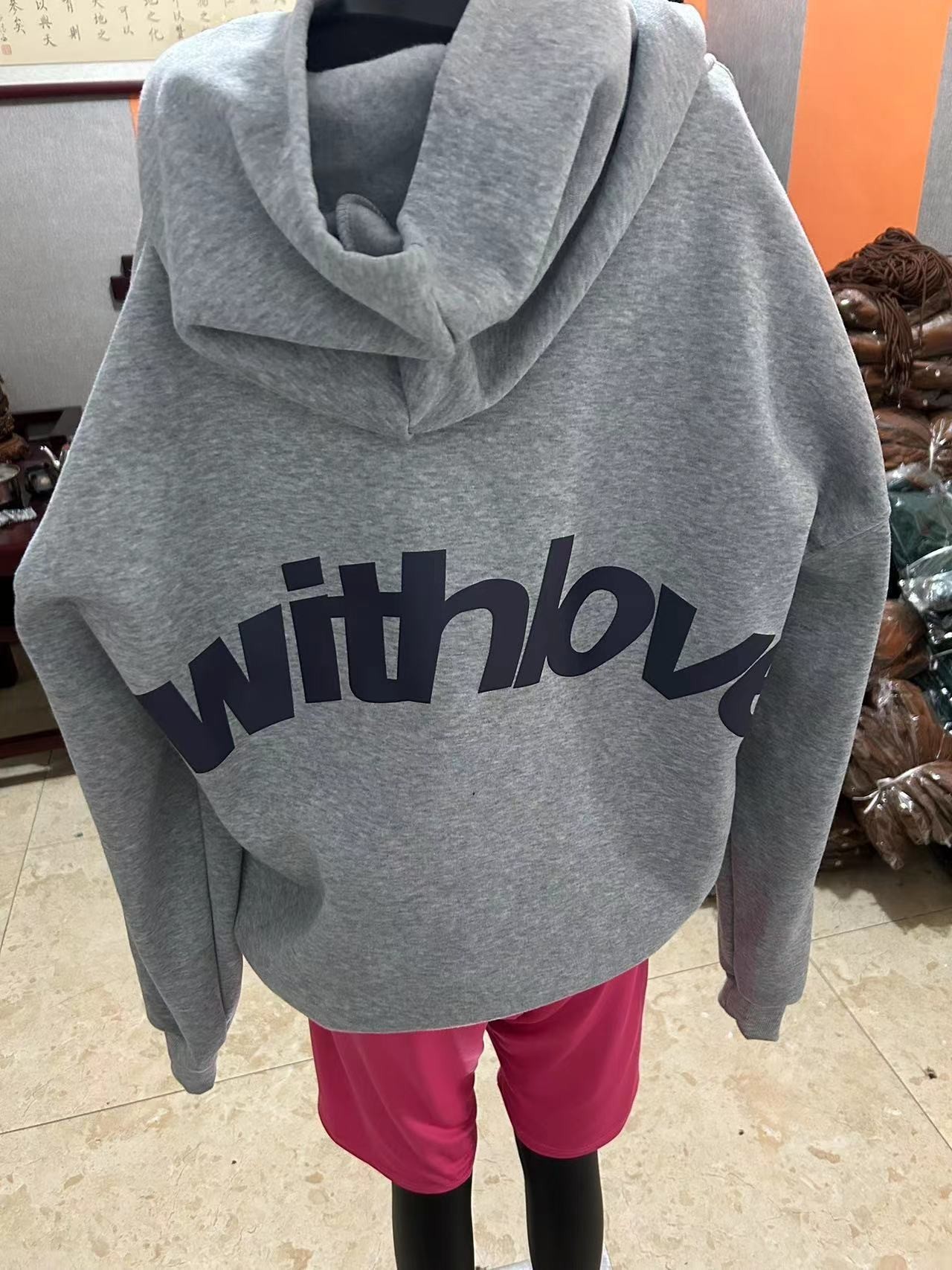 Printed Hoodie Sweater Hoodie Coat American Vintage Long Sleeve Sweater