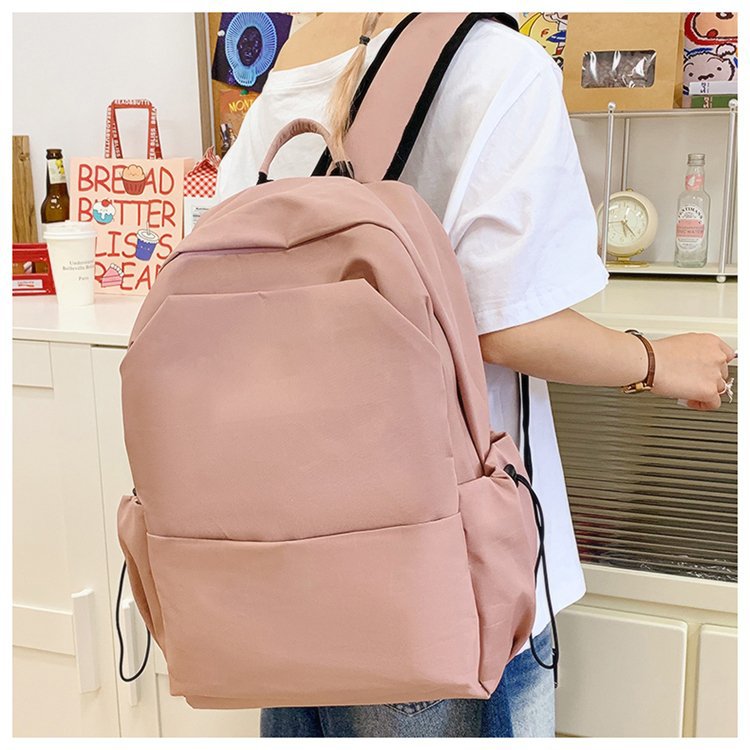 Lightweight Nylon Backpack Large Capacity School Travel Bag
