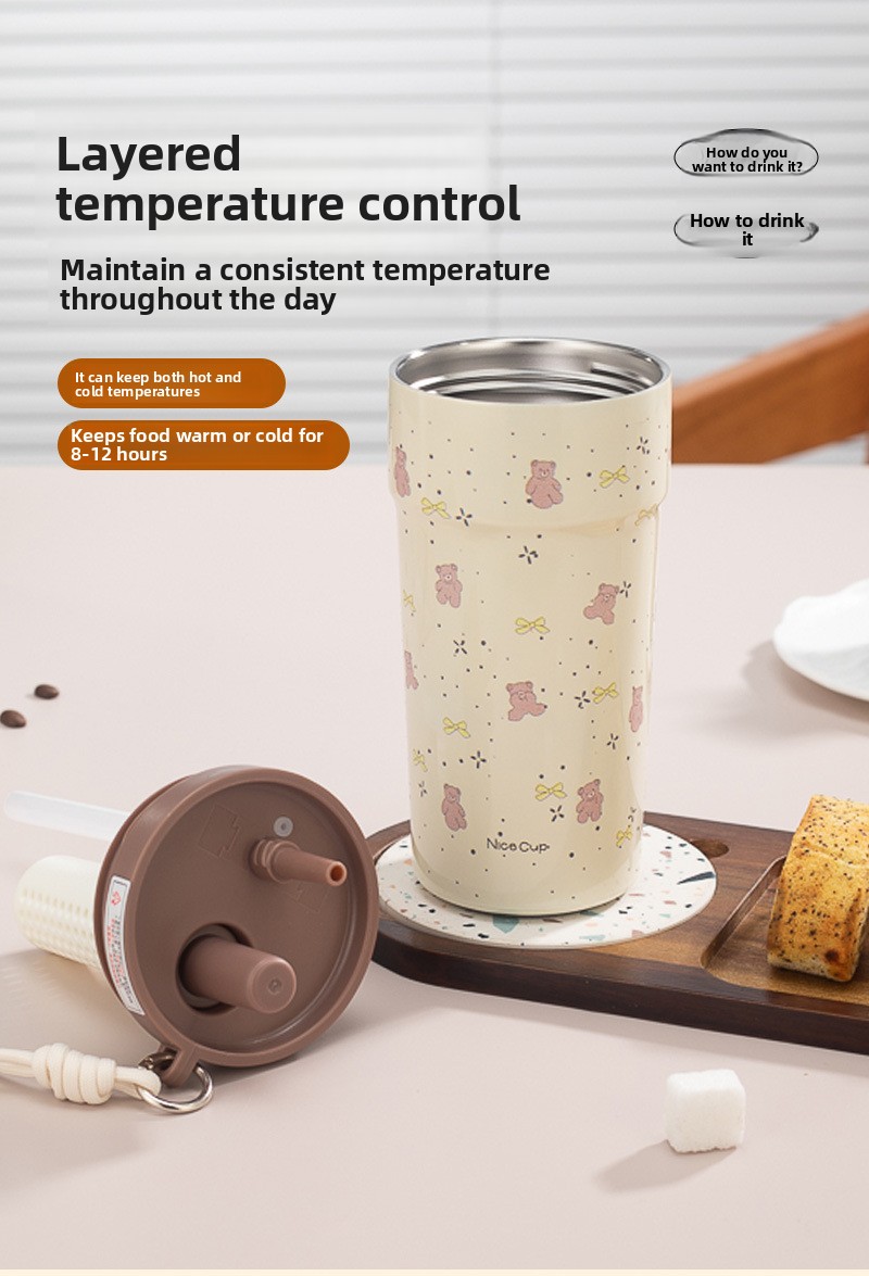 Insulated cup for female students