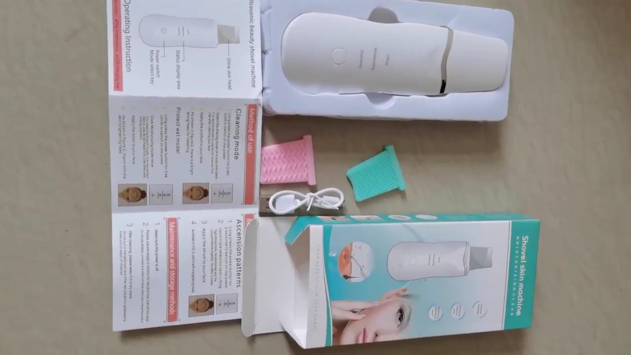 Portable Ultrasonic Facial Cleanser