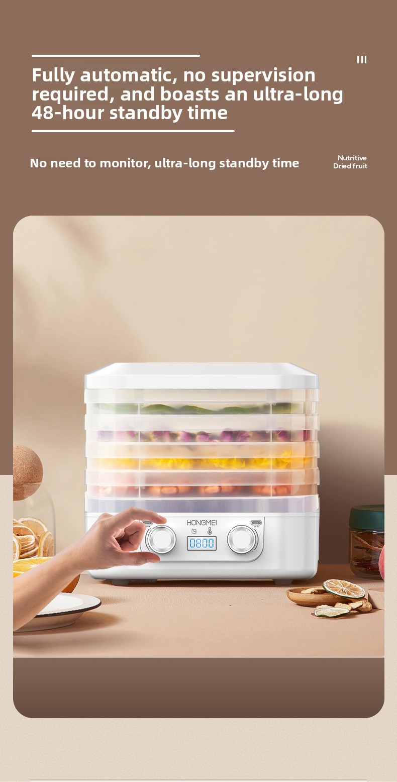 Dried fruit machine, food dehydrator, pet snacks, dried fruit machine