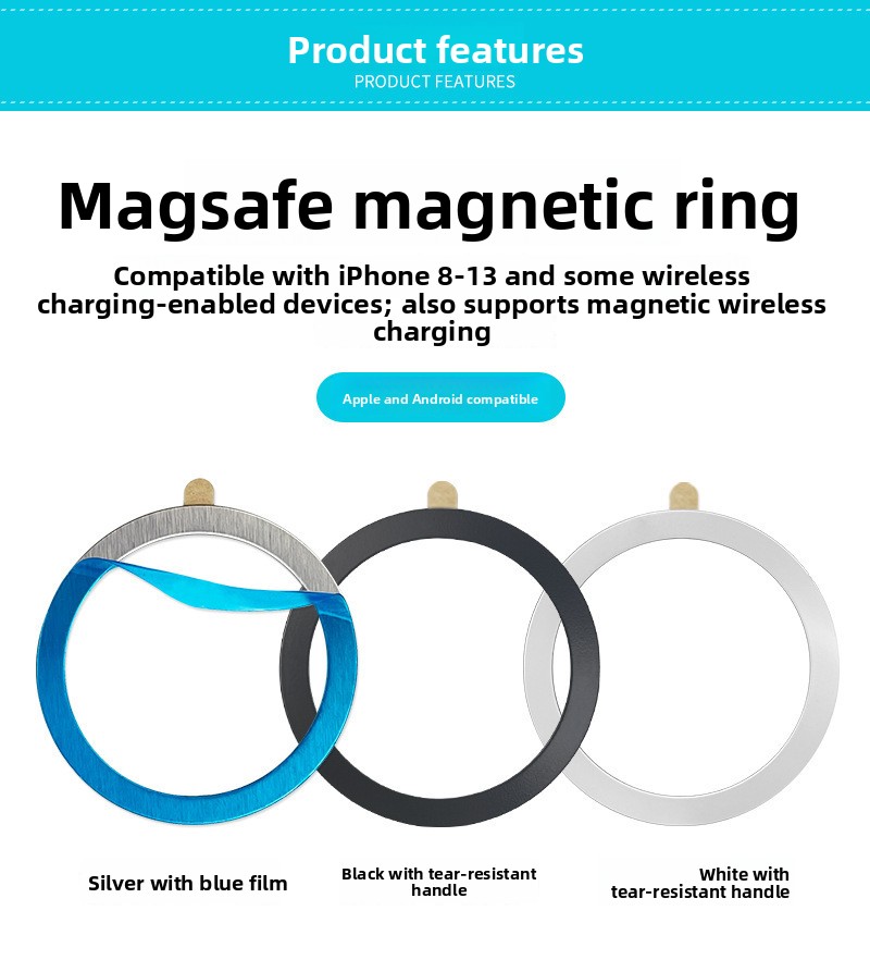 Universal Magnetic Phone Ring Sticker
