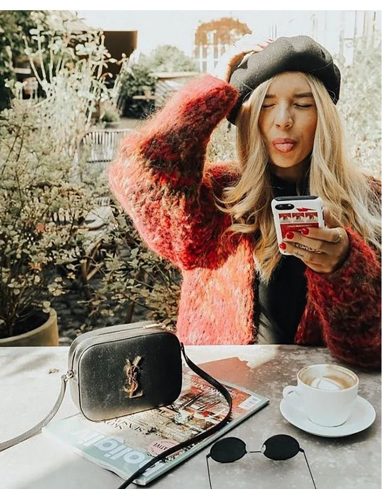Retro Solid Color Wool Beret Hat for Women, Autumn Winter Adjustable Painter Cap
