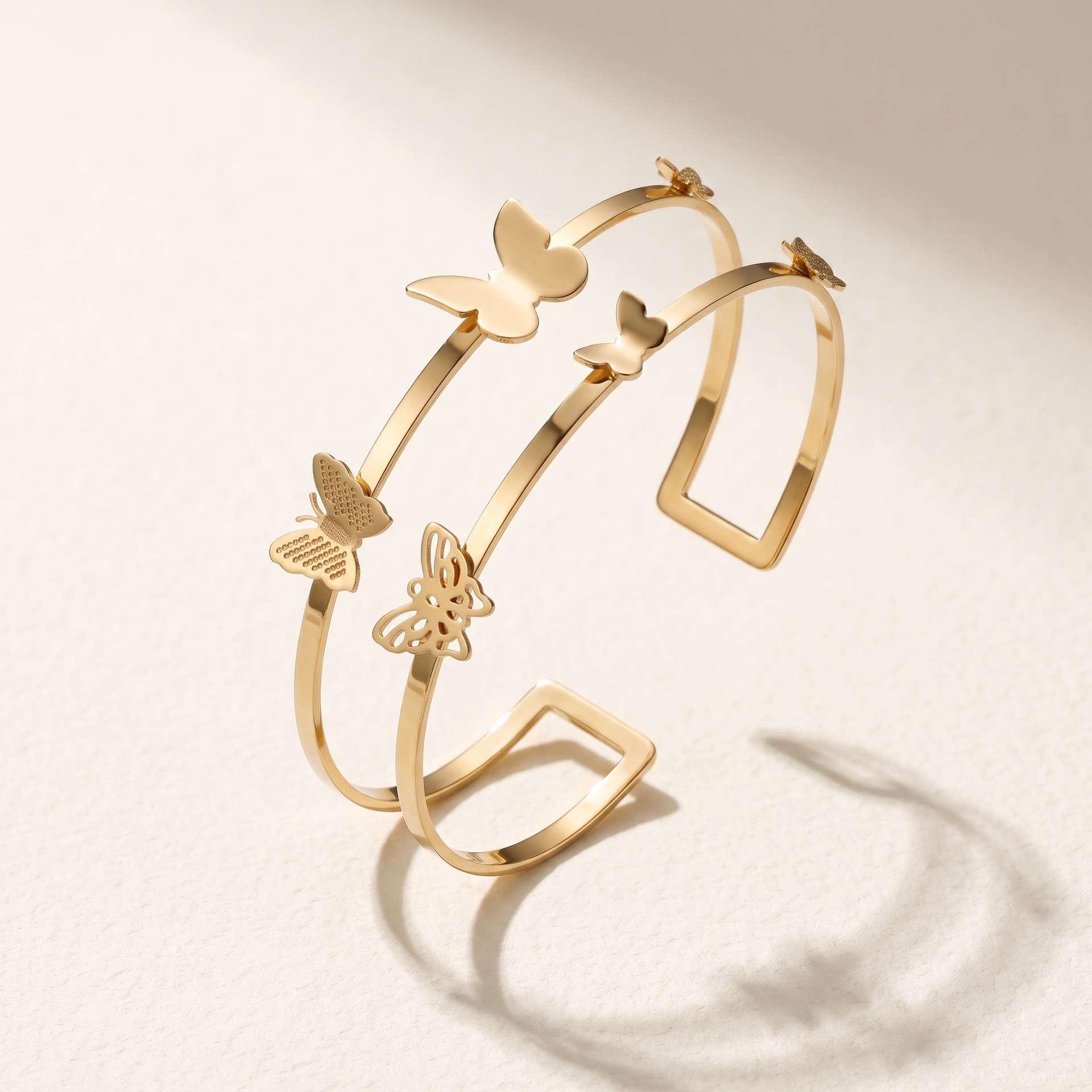 Women's Snake Shape Open Cuff Arm Bracelet Fashion Arm Ring Jewelry
