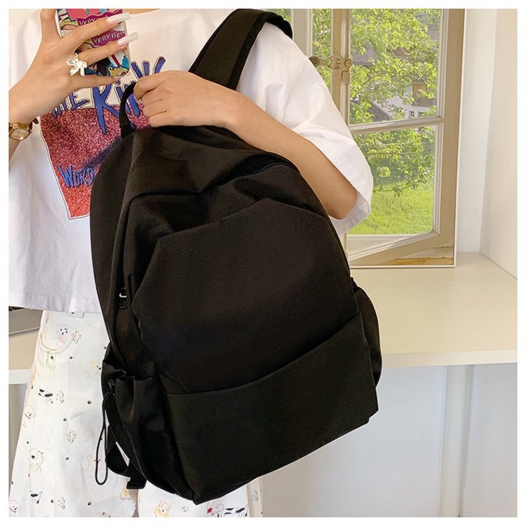 Lightweight Nylon Backpack Large Capacity School Travel Bag