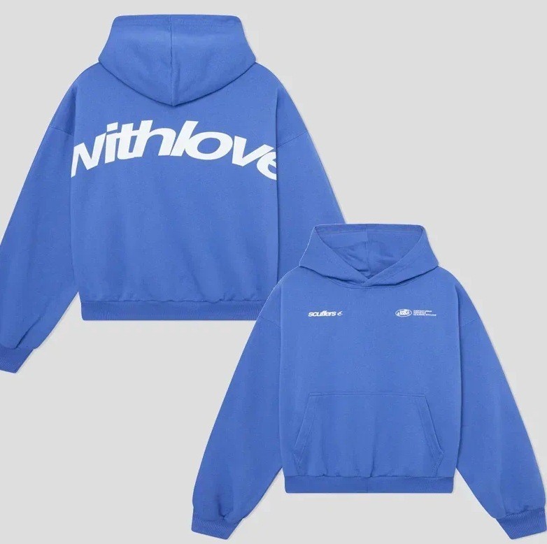 Printed Hoodie Sweater Hoodie Coat American Vintage Long Sleeve Sweater