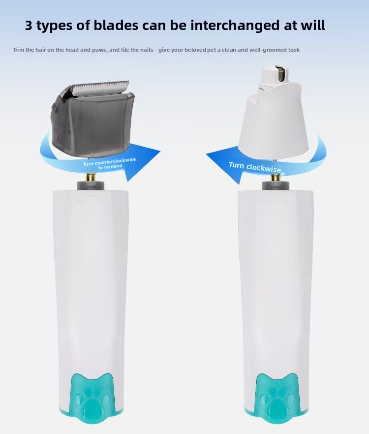 7-in-1 Pet Grooming Vacuum with Trimmer