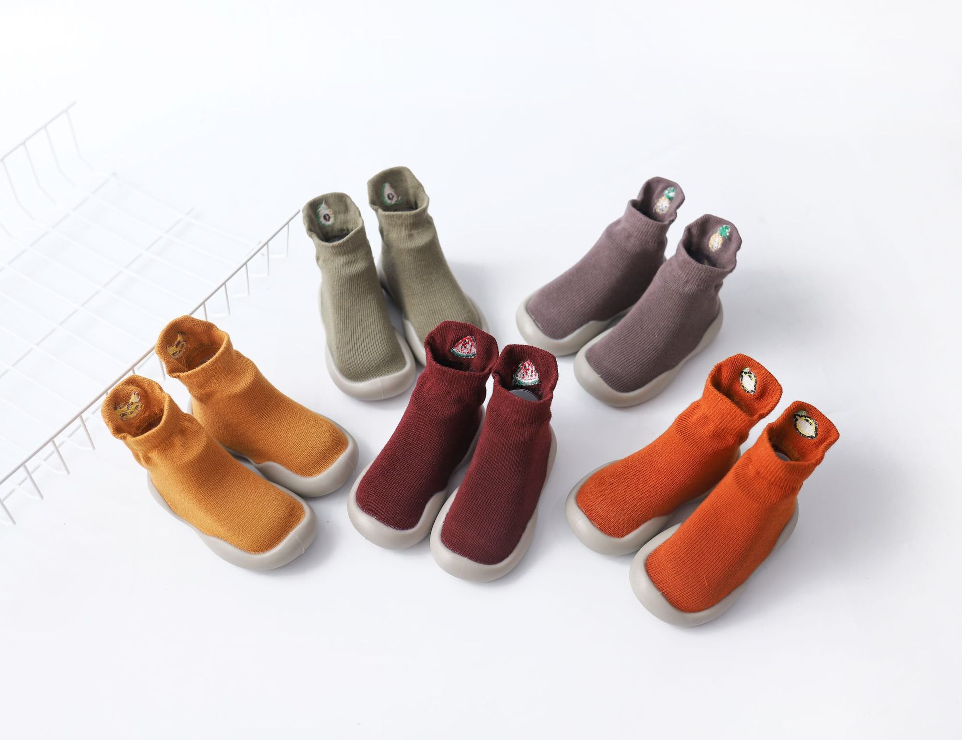 Soft Sole Embroidered Pre-Walker Baby Shoes