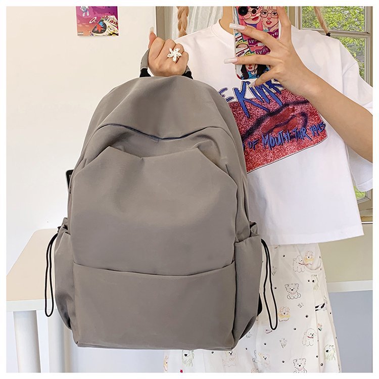 Lightweight Nylon Backpack Large Capacity School Travel Bag