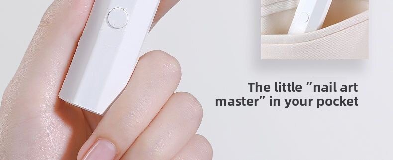 Rechargeable Mini Handheld Nail Gel Curing Lamp