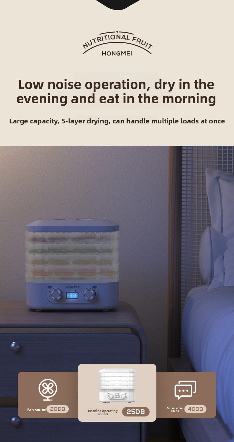 Dried fruit machine, food dehydrator, pet snacks, dried fruit machine