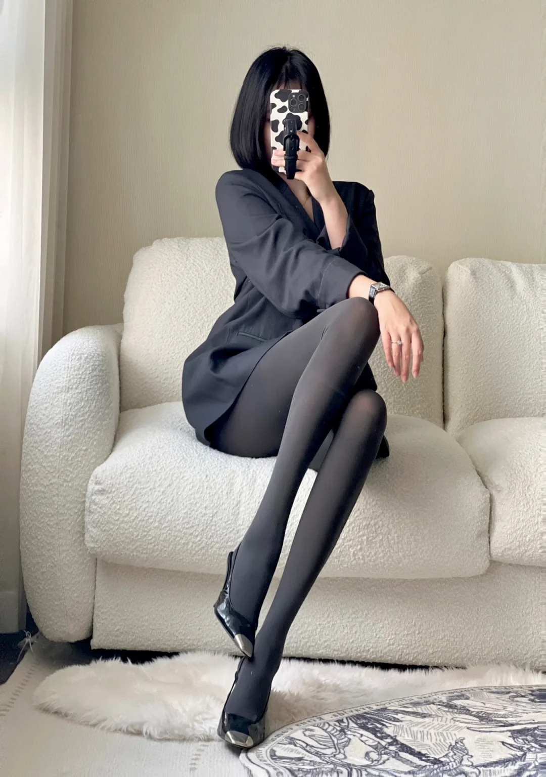Women High Elasticity Slimming Cotton Pantyhose Matte Nude Feel Tights
