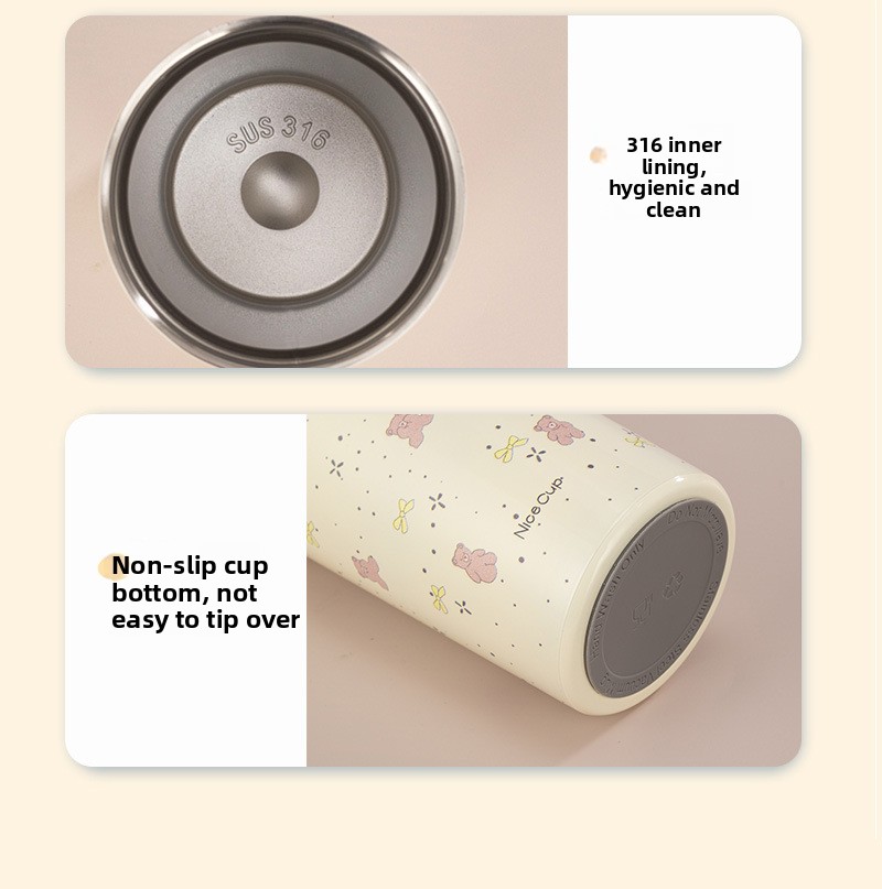 Insulated cup for female students