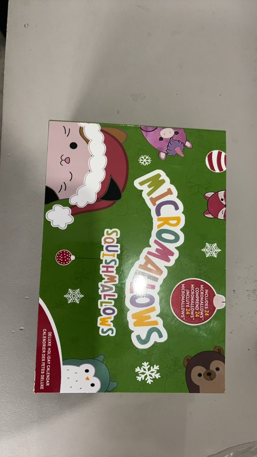 Christmas calendar puzzle box