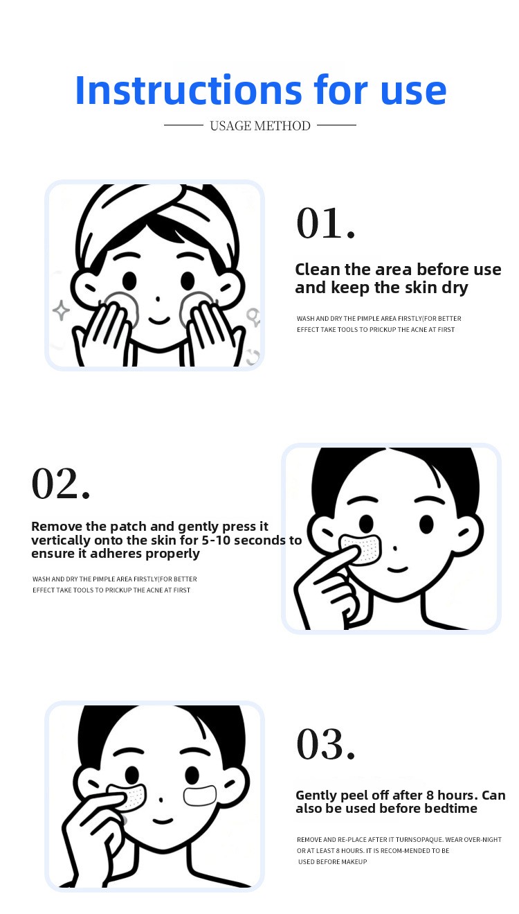 Double guide eye membrane soluble hyaluronic acid microneedles