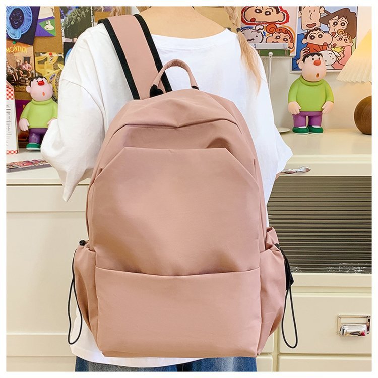 Lightweight Nylon Backpack Large Capacity School Travel Bag