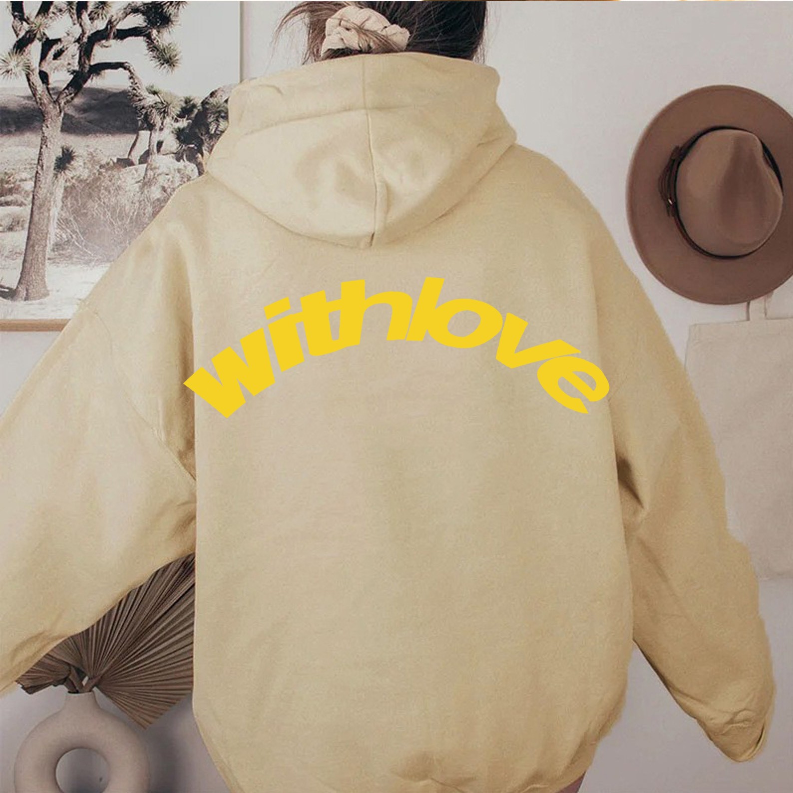 Printed Hoodie Sweater Hoodie Coat American Vintage Long Sleeve Sweater