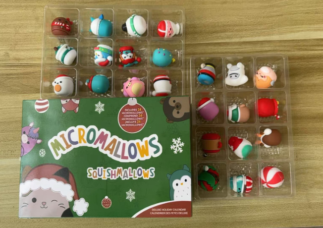 Christmas calendar puzzle box