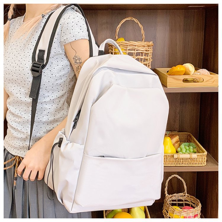 Lightweight Nylon Backpack Large Capacity School Travel Bag