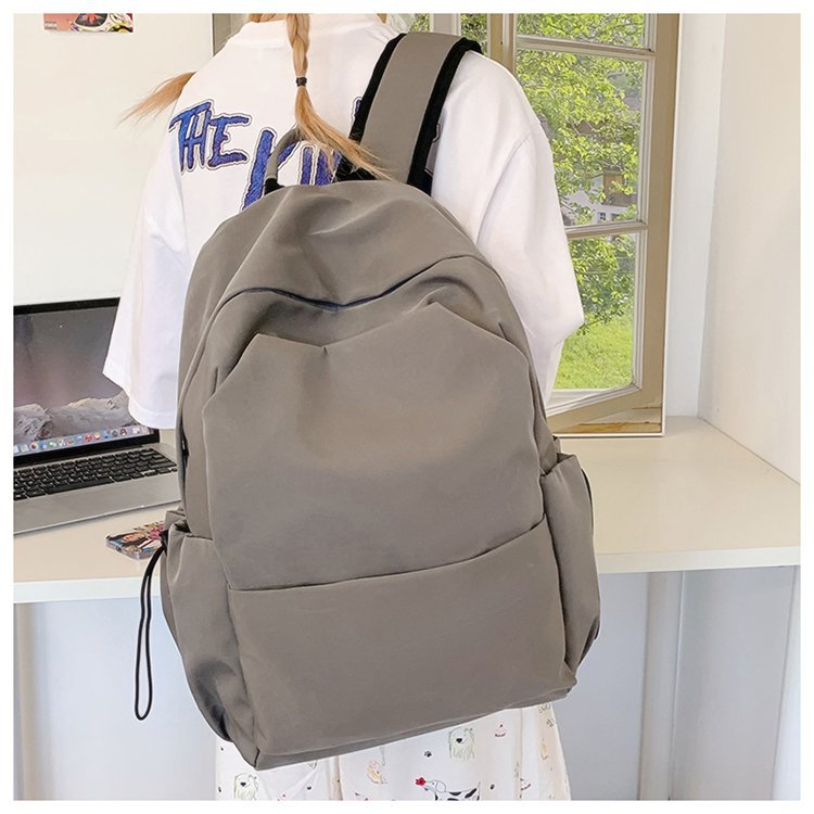 Lightweight Nylon Backpack Large Capacity School Travel Bag