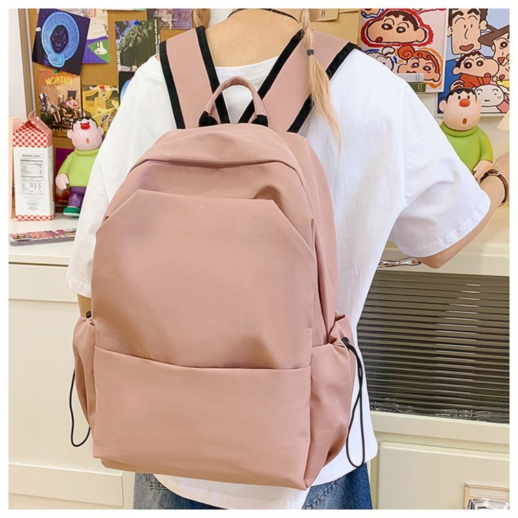 Lightweight Nylon Backpack Large Capacity School Travel Bag