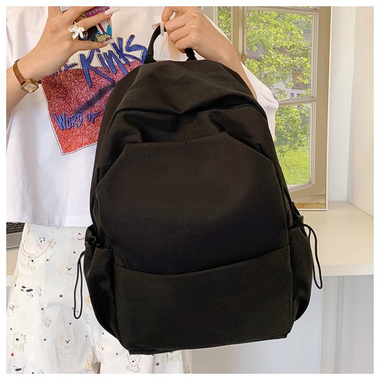 Lightweight Nylon Backpack Large Capacity School Travel Bag
