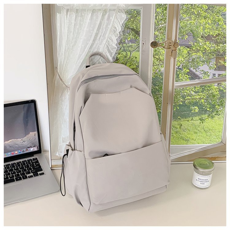 Lightweight Nylon Backpack Large Capacity School Travel Bag