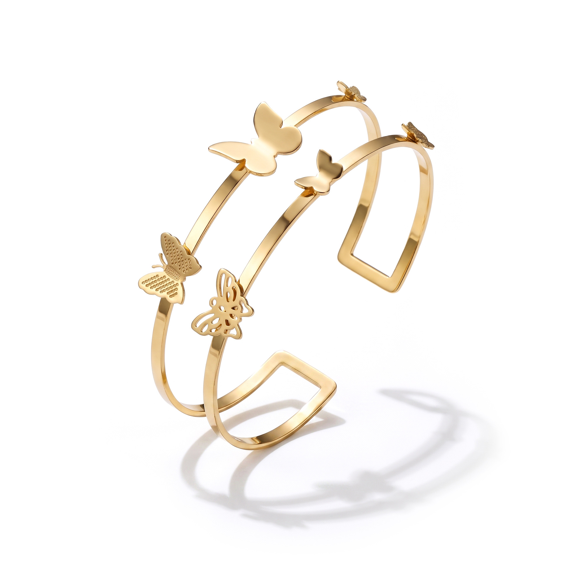 Women's Snake Shape Open Cuff Arm Bracelet Fashion Arm Ring Jewelry