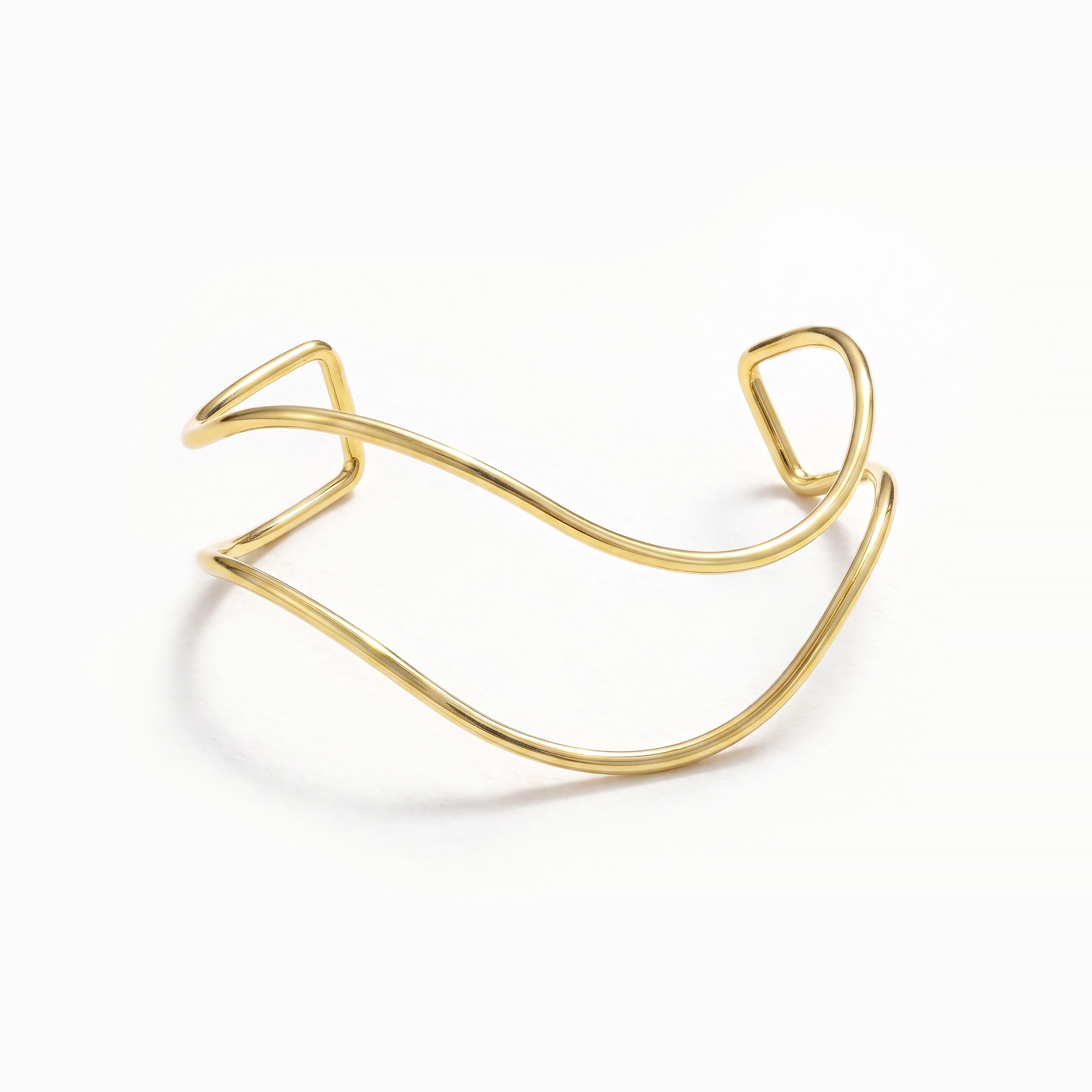 Women's Snake Shape Open Cuff Arm Bracelet Fashion Arm Ring Jewelry